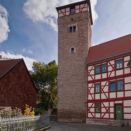 Ferienwohnungen Am Butterturm Bad Langensalza Exteriör bild