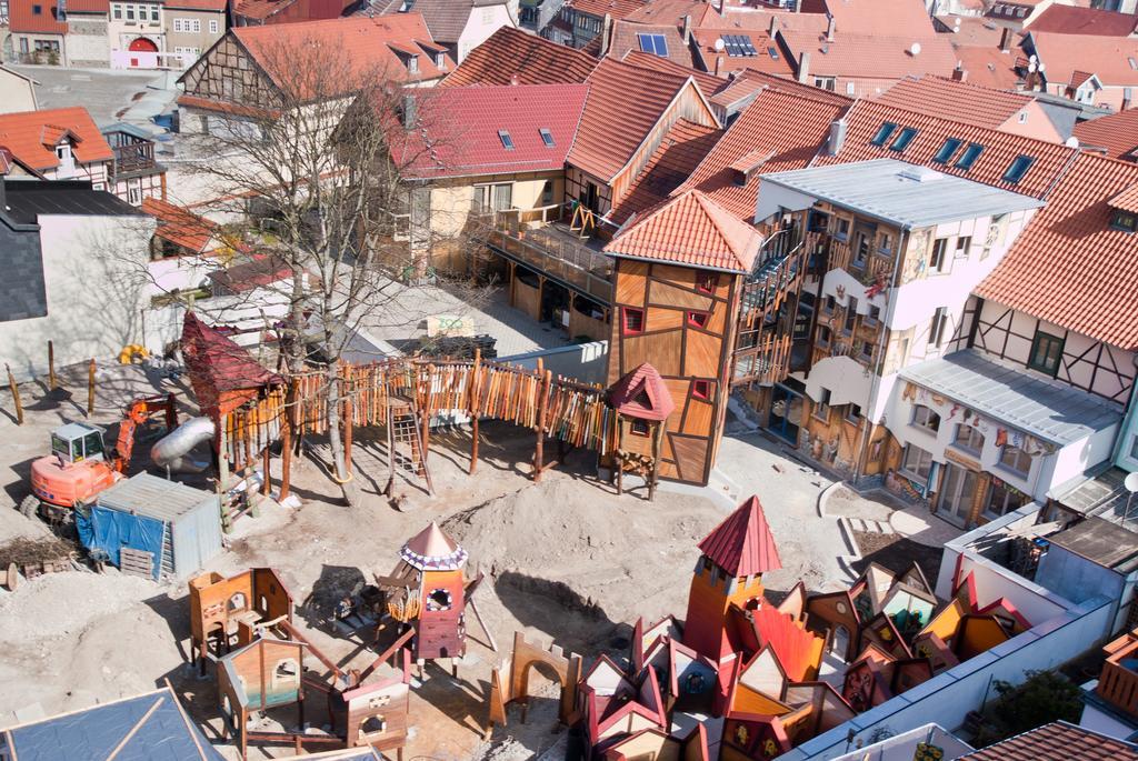 Ferienwohnungen Am Butterturm Bad Langensalza Exteriör bild