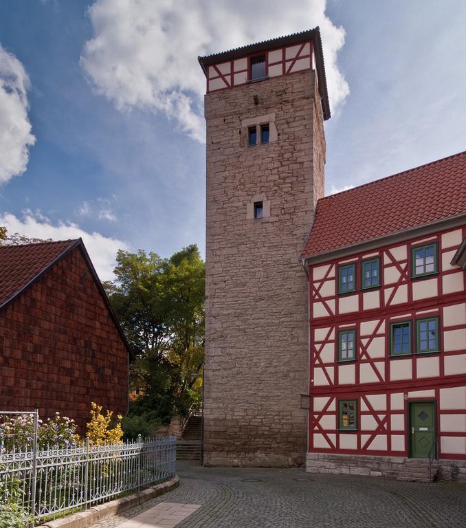 Ferienwohnungen Am Butterturm Bad Langensalza Exteriör bild